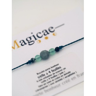 Bracelet porte bonheur "Trèfle à 4 Feuilles"